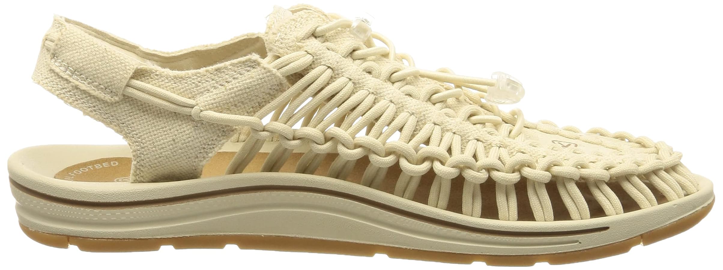 Amazon.com | KEEN Men's Uneek Two Cord Sandals, Natural